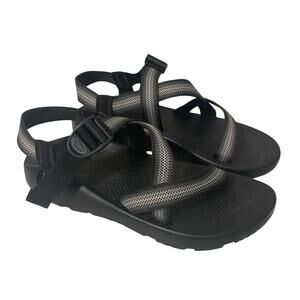 Chaco Men’s Z1 Classic Sport Sandals Adjustable Strap sz 12 Black Gray